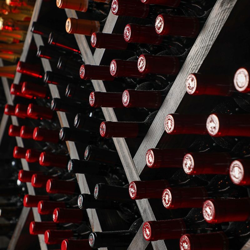 Wine Rack at DVS Sinatra Room